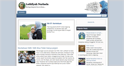 Desktop Screenshot of luthfiyah.com